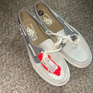 Vans Light Blue Ultracush Boat Shoes 8.5 NWT